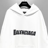 Close-up of Balenciaga designer clothing craftsmanship