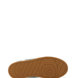 Close-up of Fendi athletic hardware and fine stitching