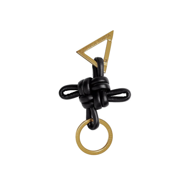 Bottega Veneta Jewellery? Bottega Veneta Women Double Knot Triangle Key Ring Luxury Designer Statement Jewellery