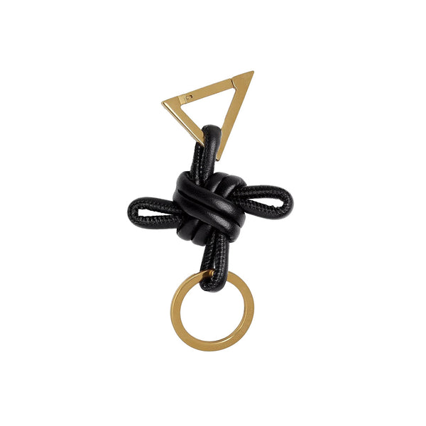 Bottega Veneta Jewellery? Bottega Veneta Women Double Knot Triangle Key Ring Luxury Designer Statement Jewellery