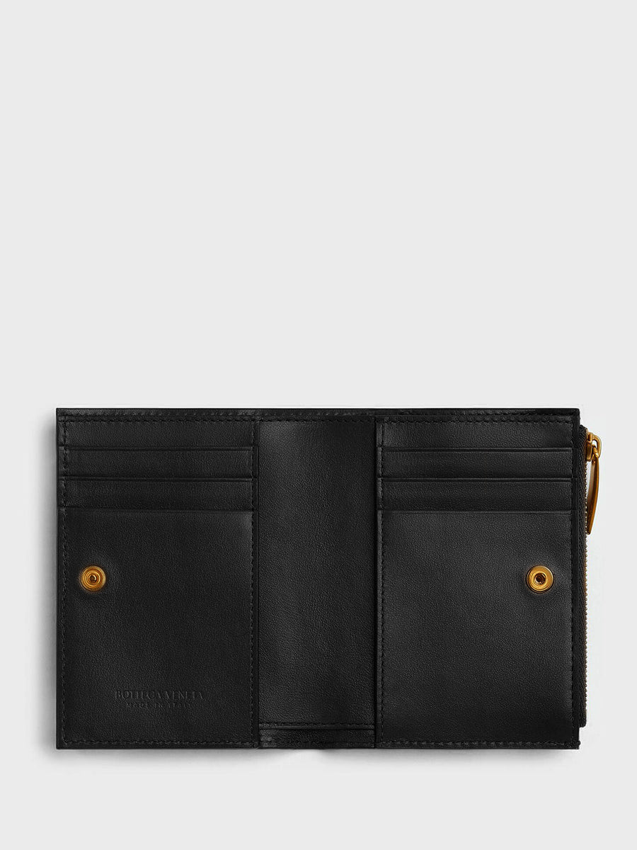 Bottega Veneta premium wallets detail and craftsmanship close-up