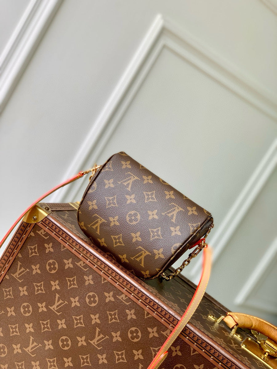 Louis Vuitton Bags- Louis Vuitton Lou x Murakami Mini Bumbag Luxury Designer Leather Handbag