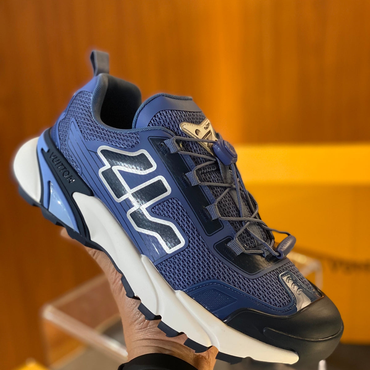 Louis Vuitton Shoes- Louis Vuitton Lou Runner Tatic Sneaker Premium Designer Casual Shoes