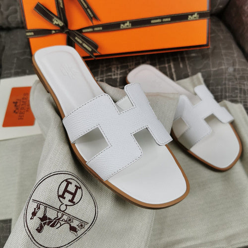 Hermès Nude Ankle Strap Sandals - Full Silhouette View