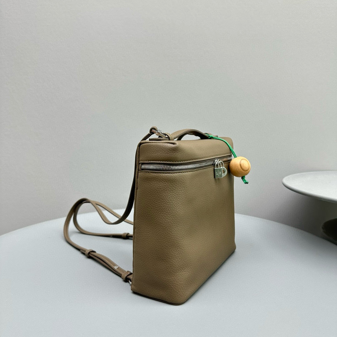Bags- Loro P Extra Pocket Backpack Elegant Everyday Designer Handbag