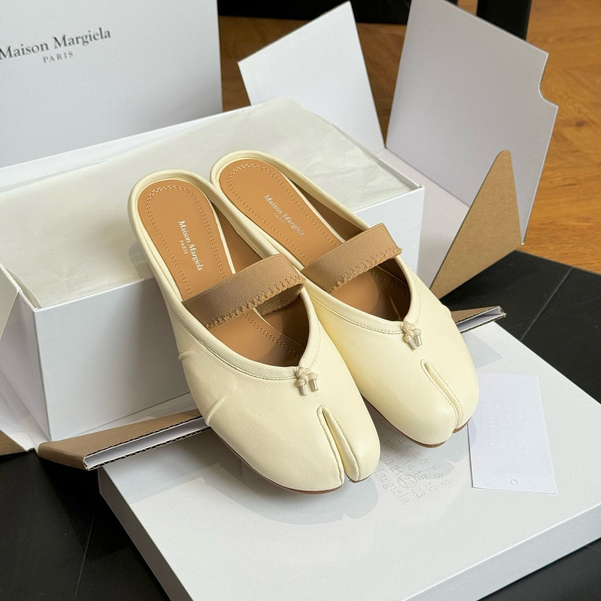 Shoes- Maison M Tabi Ballet Flats Comfortable Everyday Designer Shoes