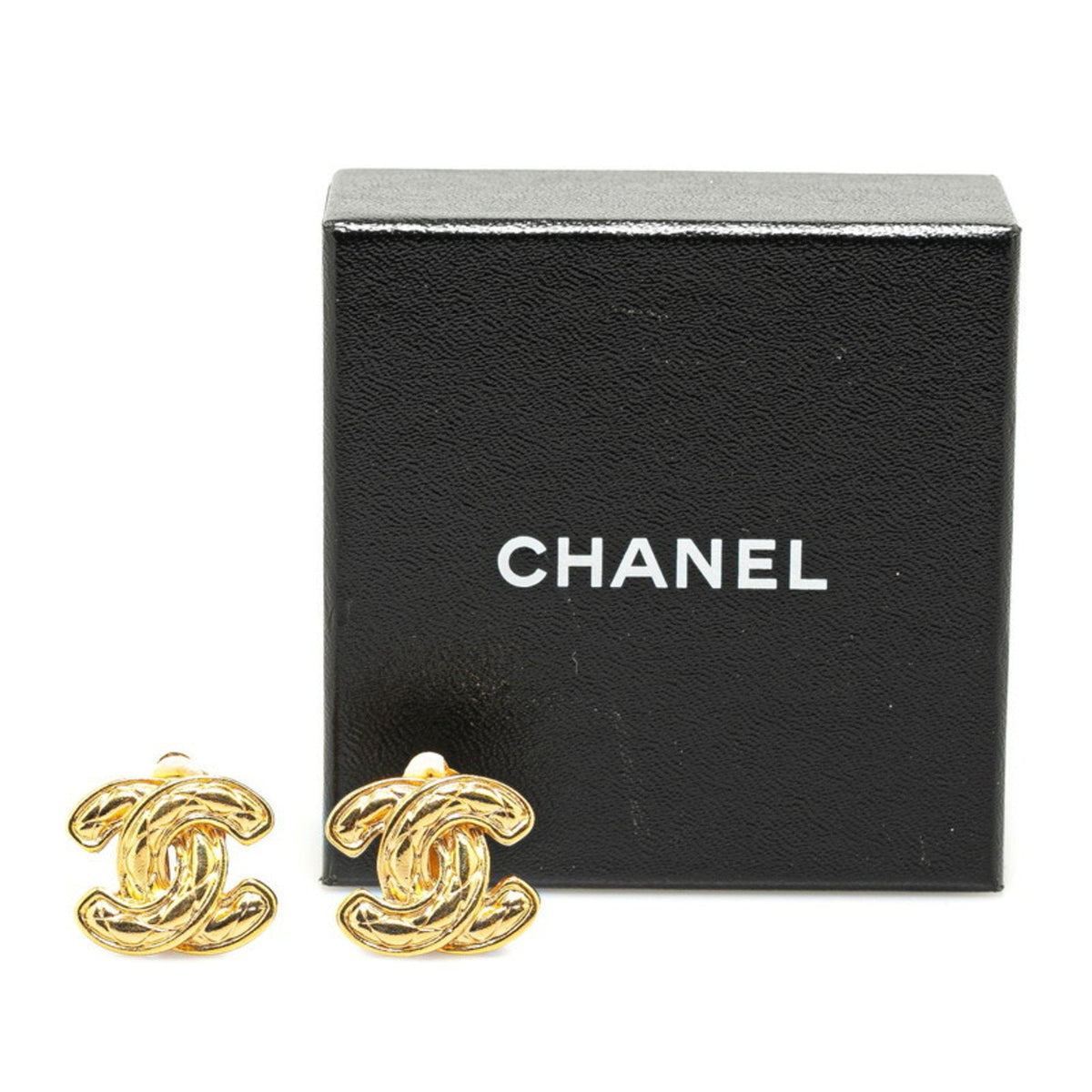 Chanel Jewellery? Chanel Coco Mark Earrings Luxury Designer Statement Jewellery