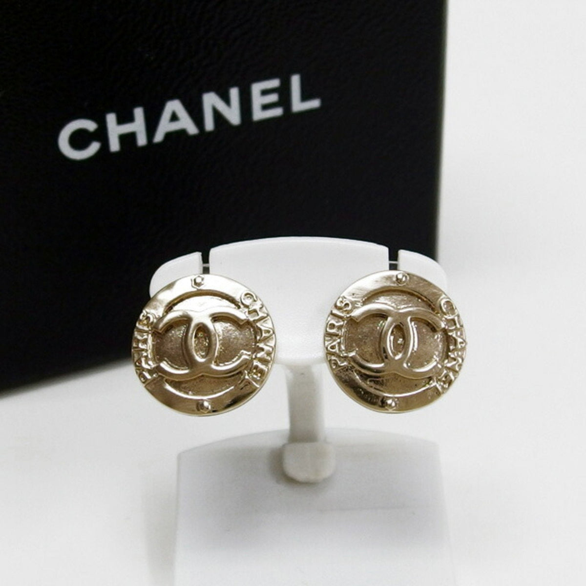 Chanel Jewellery? Chanel Coco Mark Earrings Luxury Designer Statement Jewellery