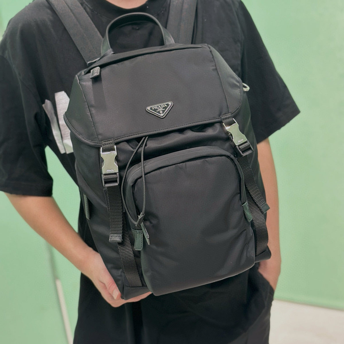Bags- Pd Re-nylon Backpack Premium Designer Shoulder Bag