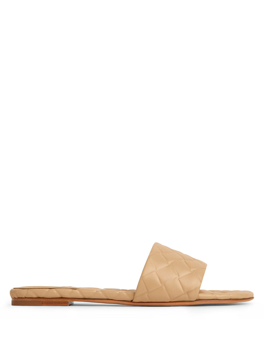 Bottega Veneta flats luxury designer piece front view