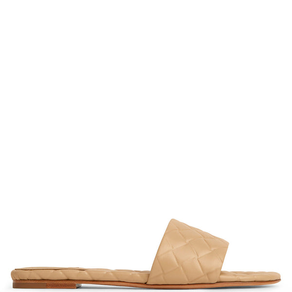 Bottega Veneta Shoes Bottega Veneta Women Intreccio Pattern Amy Flat Mule Premium Designer Casual Shoes