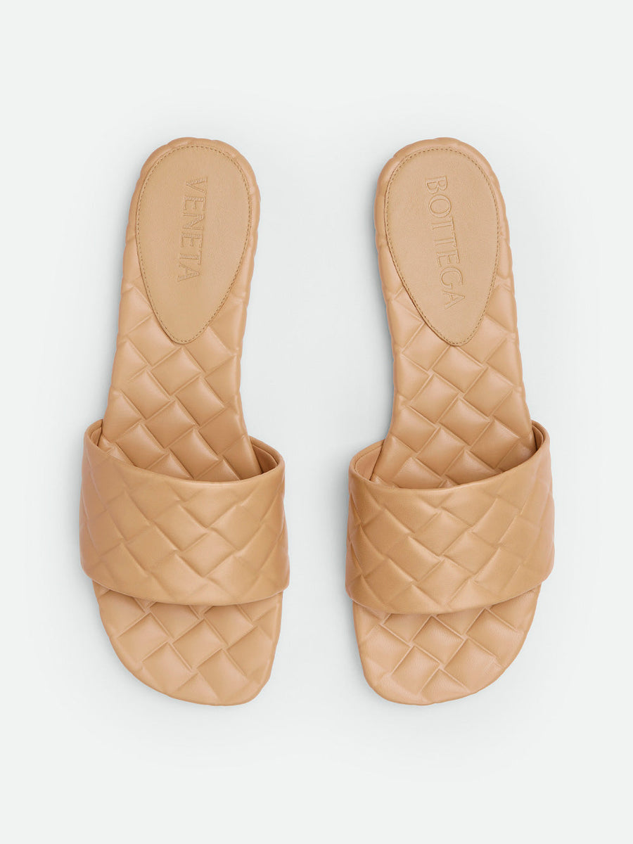 Bottega Veneta Shoes Bottega Veneta Women Intreccio Pattern Amy Flat Mule Premium Designer Casual Shoes