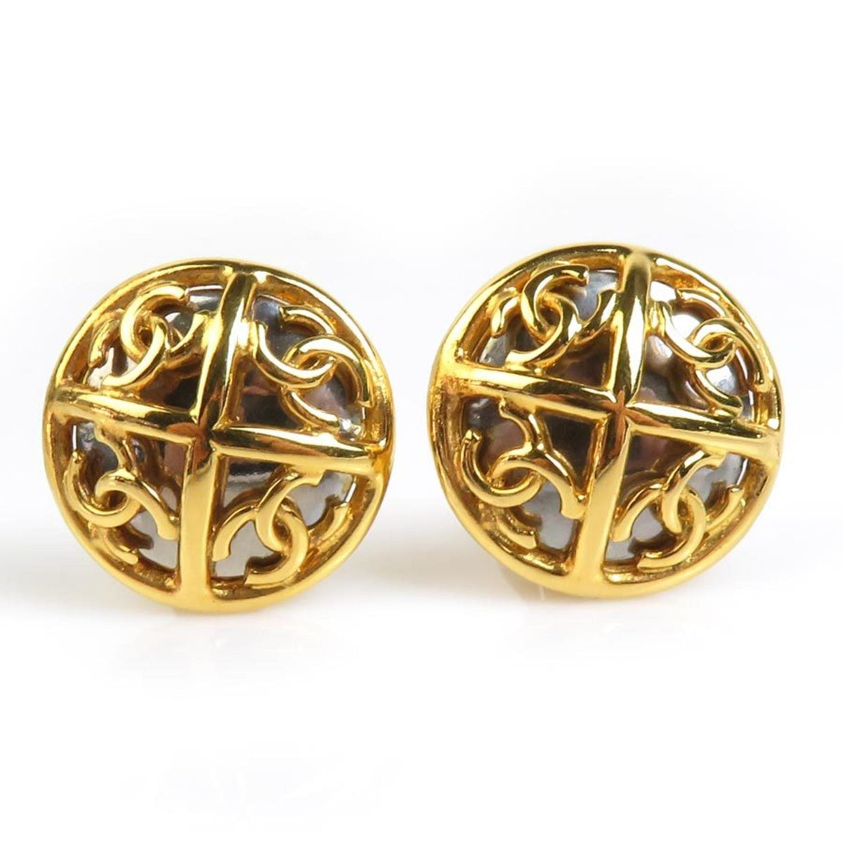 Chanel Jewellery? Chanel Coco Mark Earrings Luxury Designer Statement Jewellery