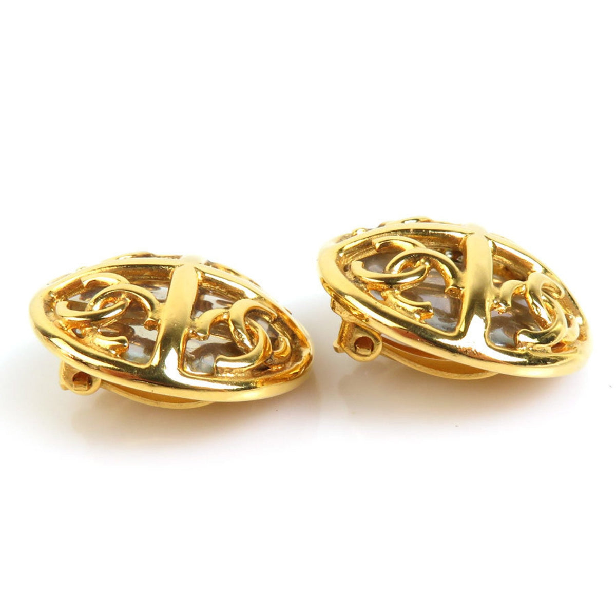 Chanel Jewellery? Chanel Coco Mark Earrings Luxury Designer Statement Jewellery