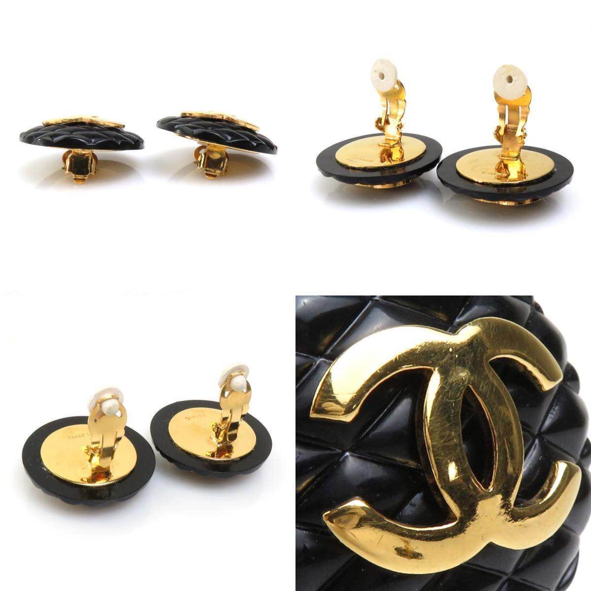Chanel Jewellery? Chanel Coco Mark Earrings Luxury Designer Statement Jewellery