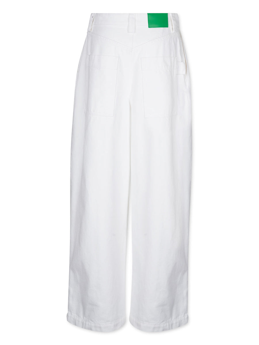 Bottega Veneta premium pants detail and craftsmanship close-up