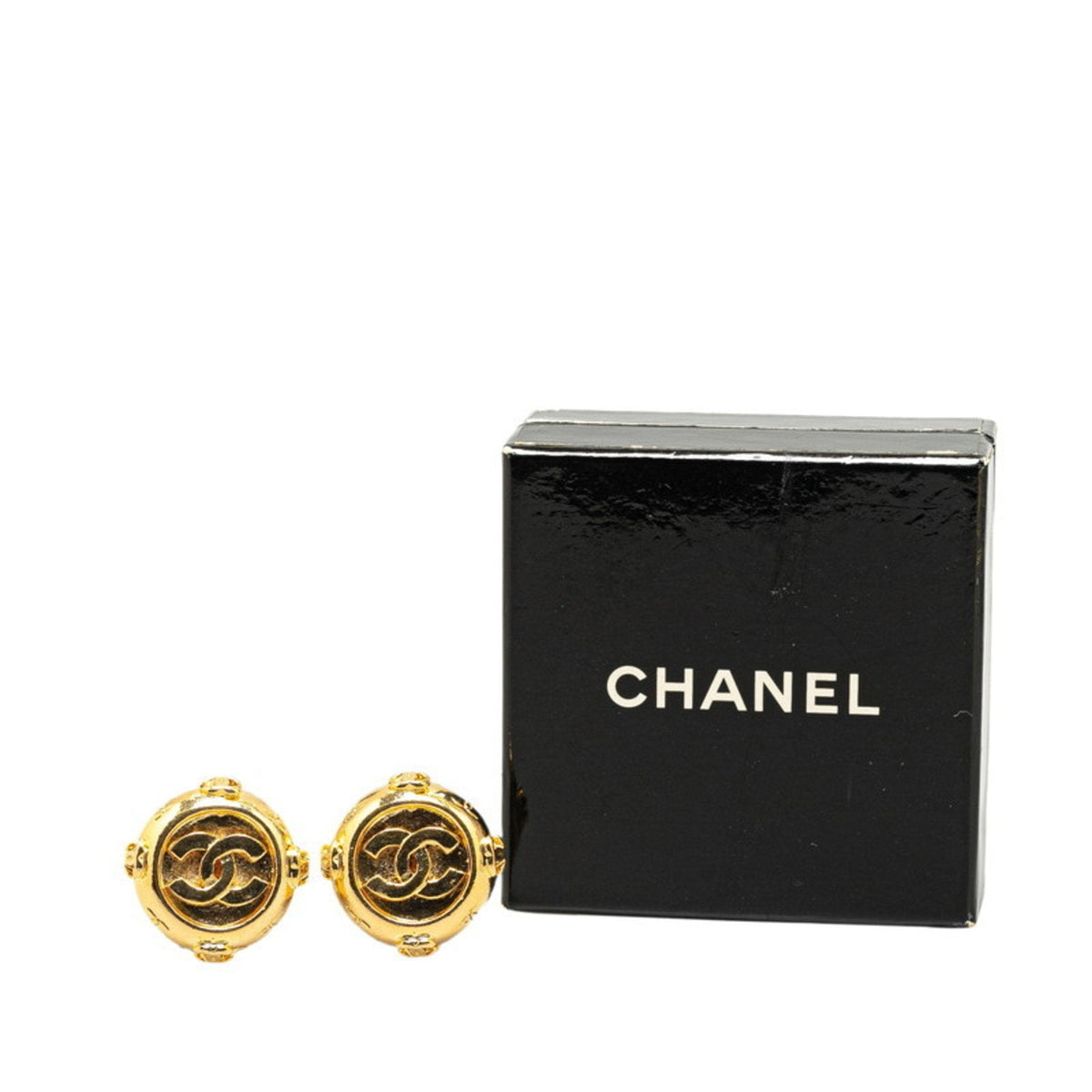 Chanel Jewellery? Chanel Coco Mark Earrings Luxury Designer Statement Jewellery