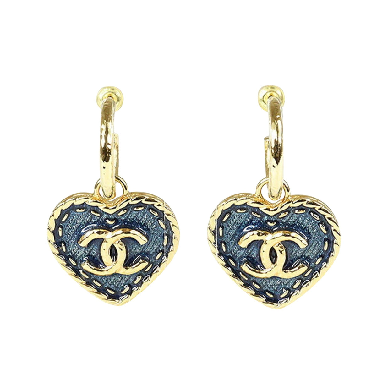 Chanel Jewellery? Chanel Coco Mark Earrings Luxury Designer Statement Jewellery