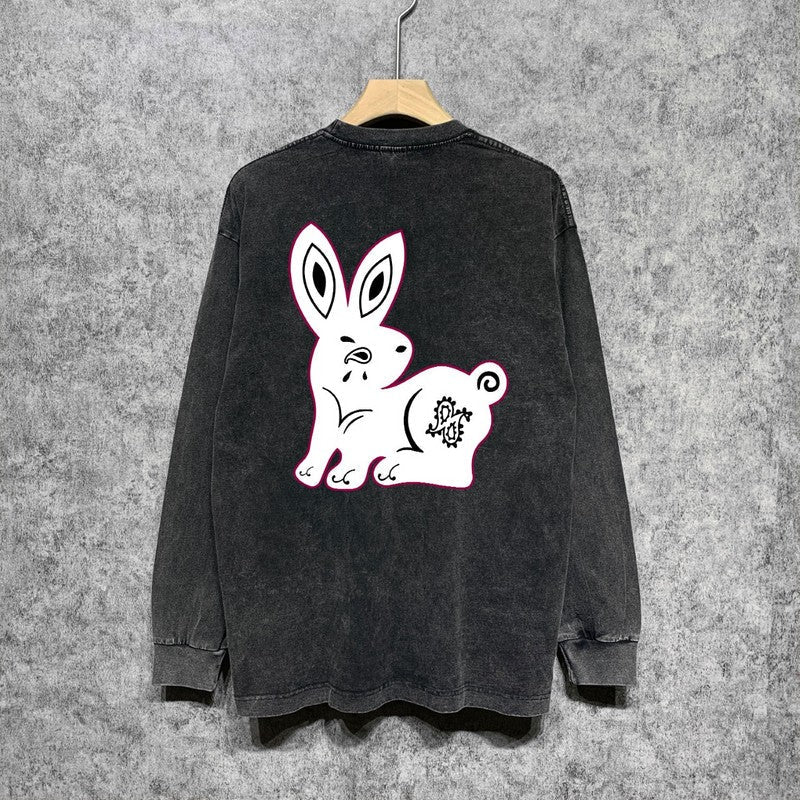 Close-up of Amiri hoodie craftsmanship