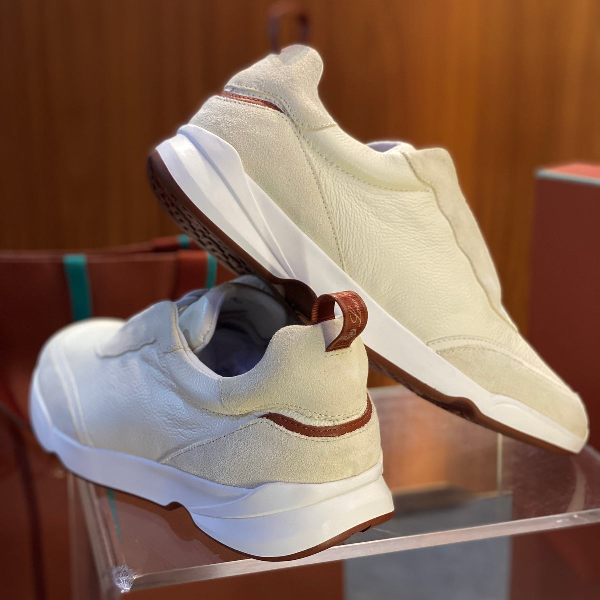 Shoes- Loro P Modular Walk Sneakers Luxury Lifestyle Designer Footwear
