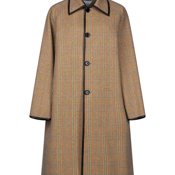 Bottega Veneta Jackets? Bottega Veneta Women Distorted Prince Of Wales Coat Luxury Designer Outerwear Jacket