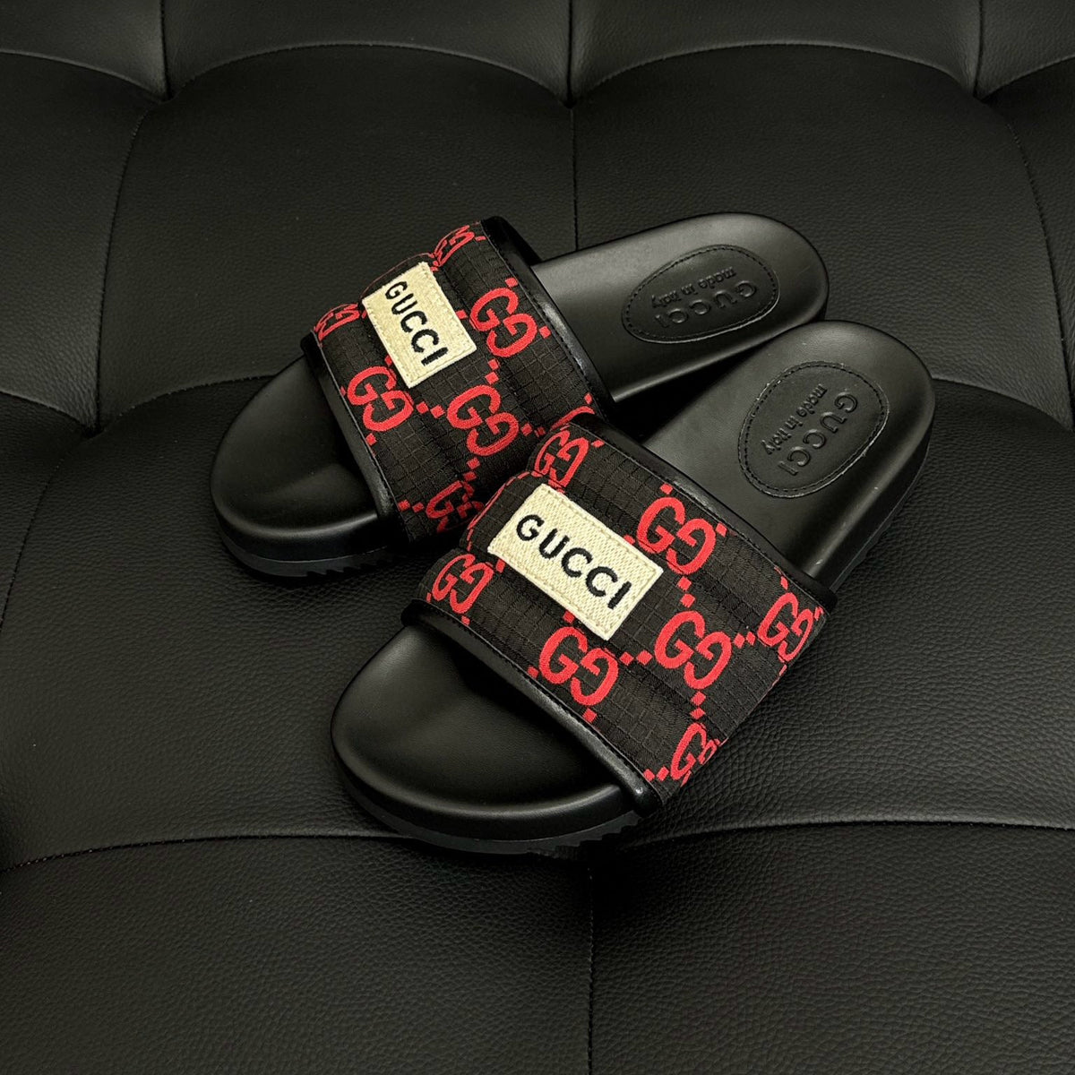 Gucci Shoes- Gucci Slides Premium Designer Casual Shoes