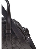 Close-up of Bottega Veneta cross body bags hardware and fine stitching
