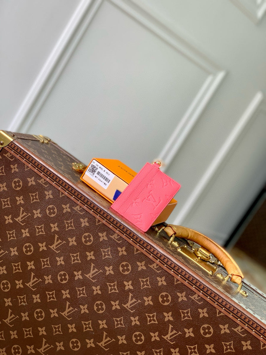 Louis Vuitton Wallets- Louis Vuitton Lou Charms Card Holder Premium Leather Designer Wallet