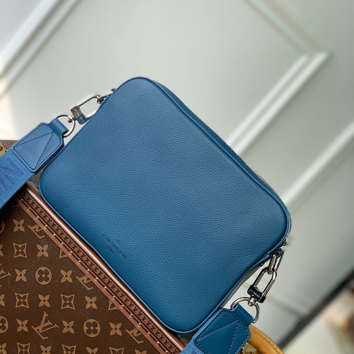 Louis Vuitton Bags- Louis Vuitton Lou Fastline Messenger Bag Luxury Designer Leather Handbag