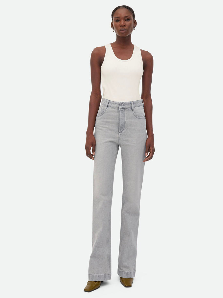 Bottega Veneta pants side profile designer luxury fashion