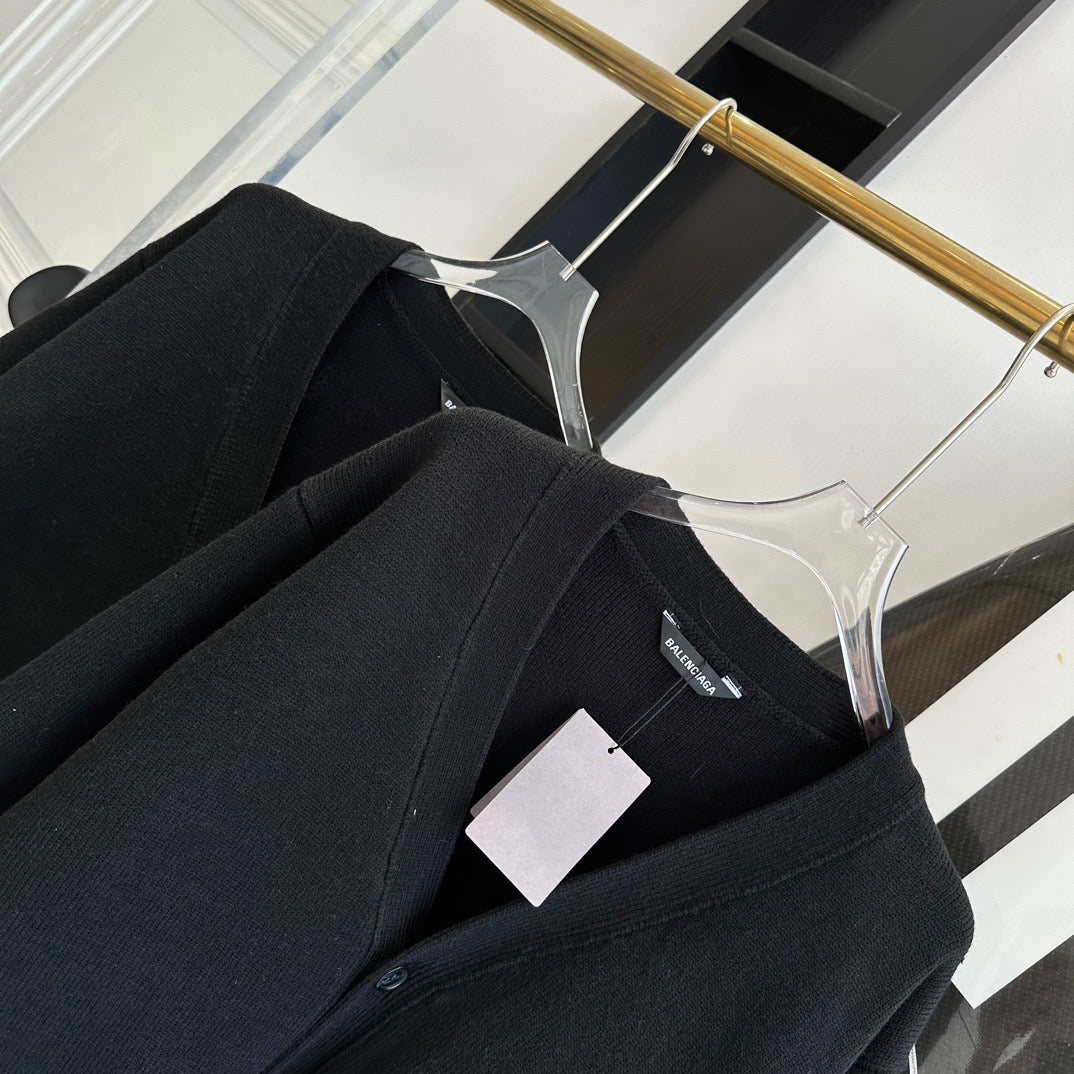Balenciaga Cardigan – luxury designer piece at Velouxe