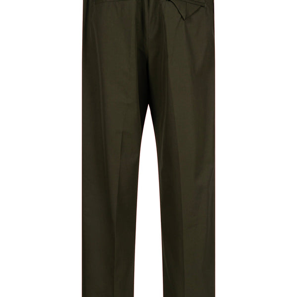 Bottega Veneta premium pants detail and craftsmanship close-up