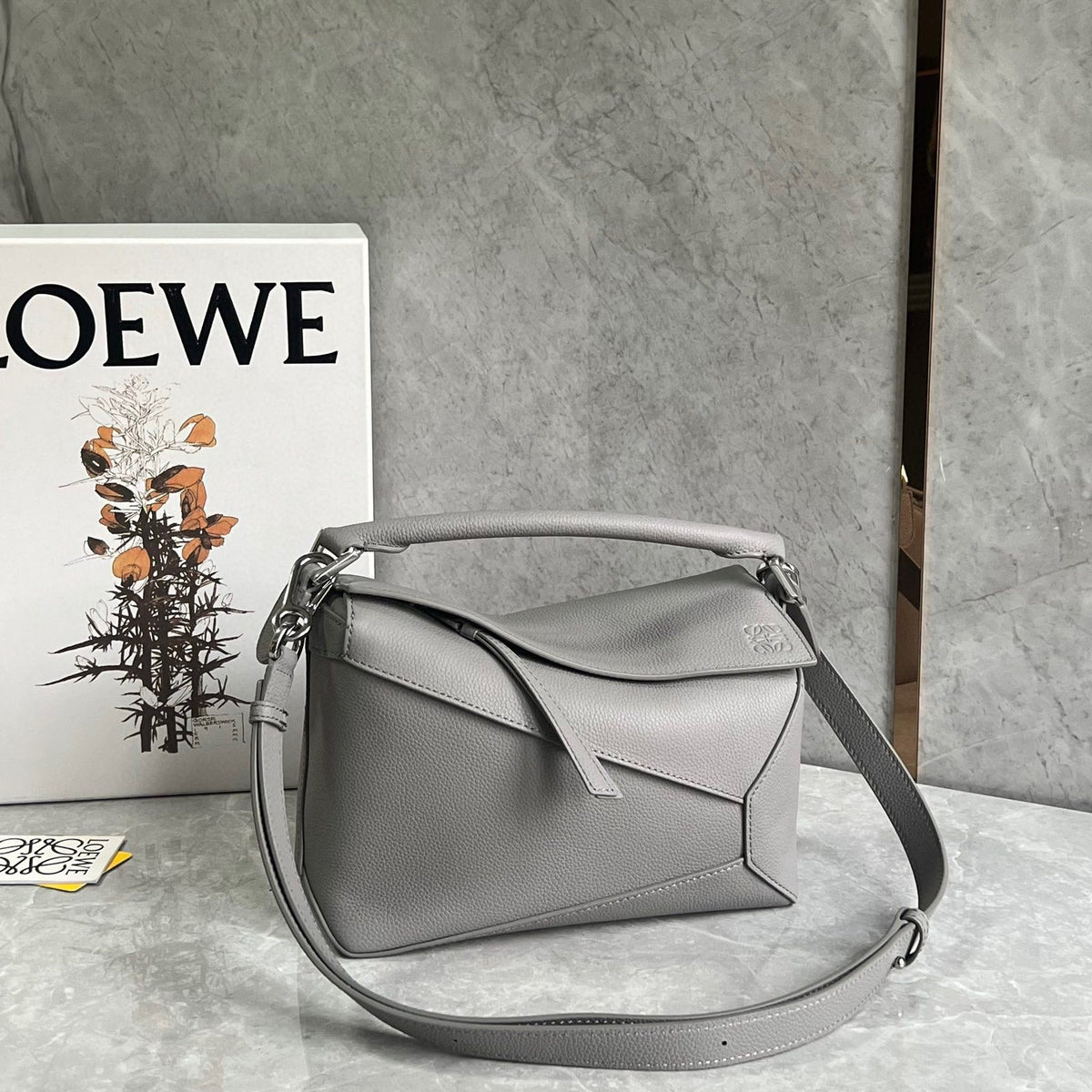 Bags- Loew Small Puzzle Edge Bag Premium Designer Shoulder Bag