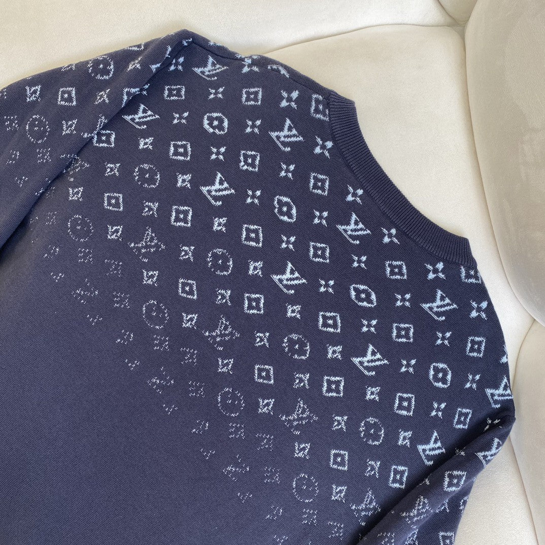 Louis Vuitton Sweaters- Louis Vuitton Lou Jumper Luxury Designer Knit Sweater