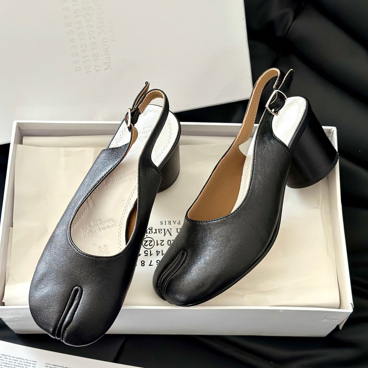 Shoes- Maison M Tabi Heels Luxury Lifestyle Designer Footwear