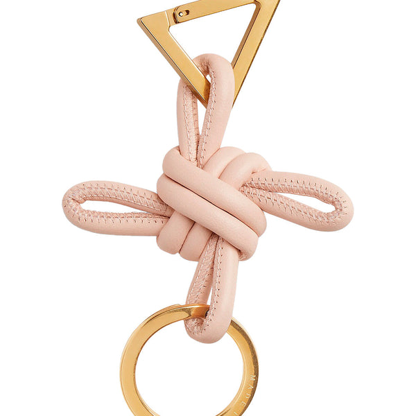 Bottega Veneta Jewellery? Bottega Veneta Women Double Knot Triangle Key Ring Luxury Designer Statement Jewellery