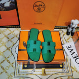 Hermes sandals Style 057 - styled lifestyle view