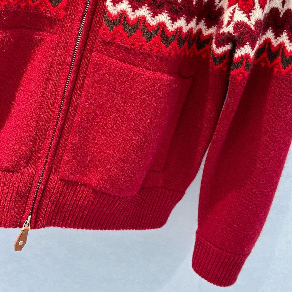 Sweaters- Loro P Zip Sweater Premium Casual Designer Knitwear