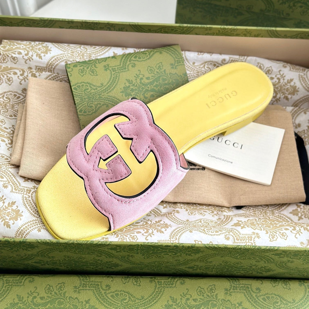 Gucci Shoes- Gucci Cut Out Sandals Comfortable Everyday Designer Shoes