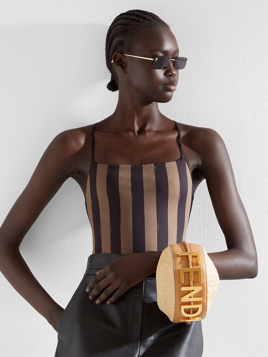 Fendi clothing side profile designer luxury fashion