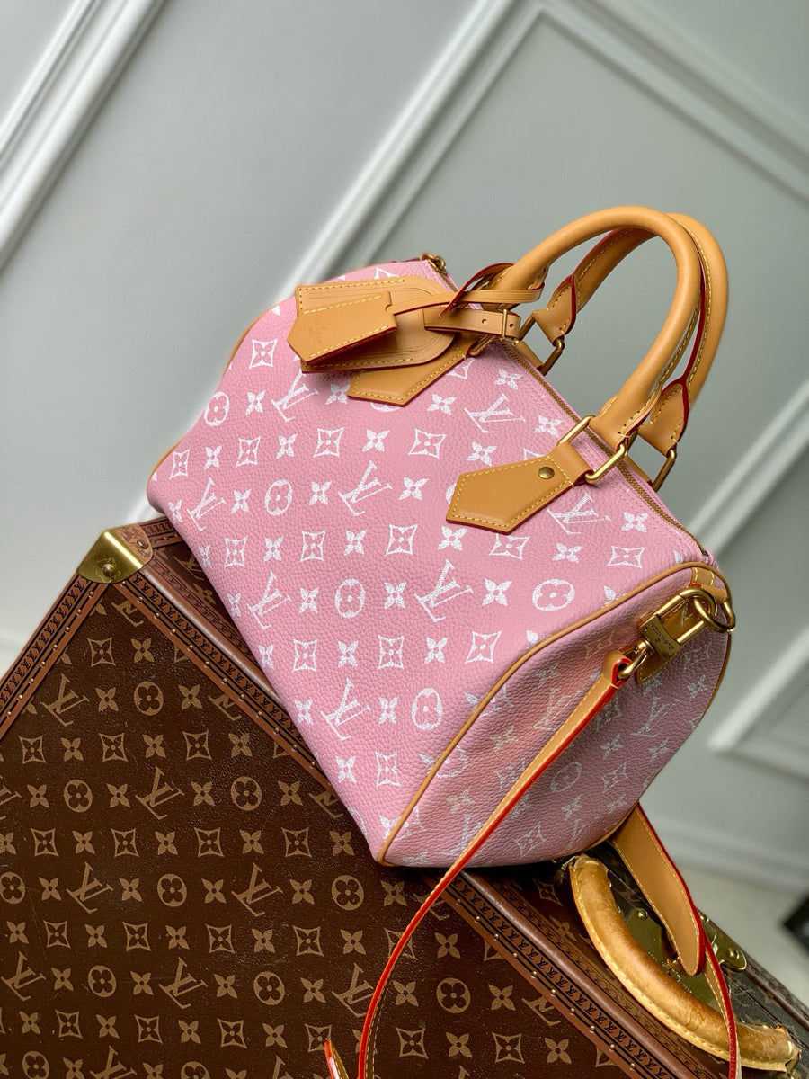 Louis Vuitton Bags- Louis Vuitton Lou Speedy P9 25 Bag Premium Designer Shoulder Bag