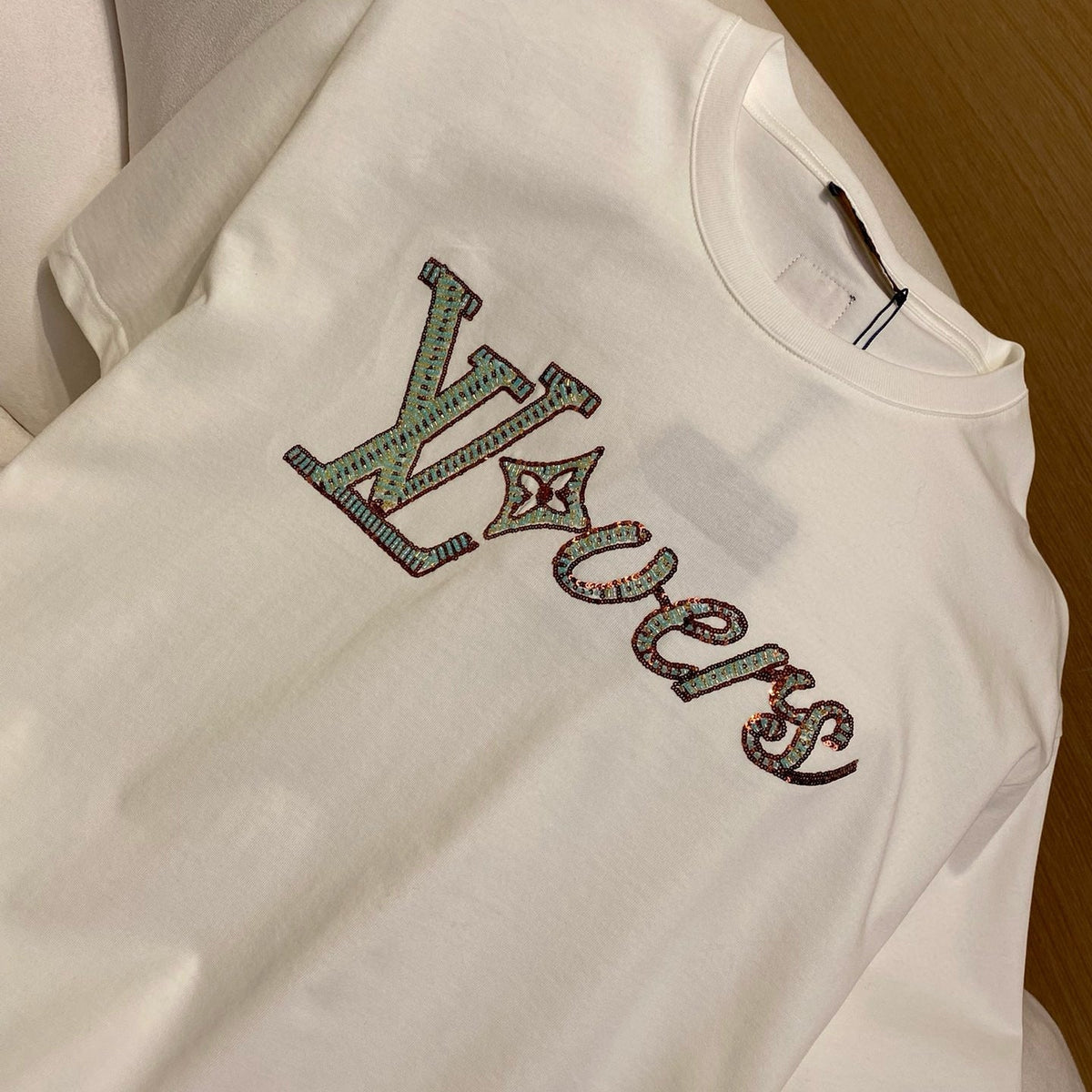 Louis Vuitton T-Shirts- Louis Vuitton Lou T-shirt Premium Designer Cotton T-Shirt