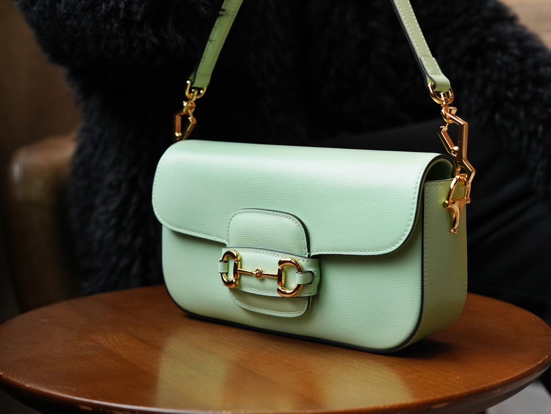 Gucci Bags- Gucci Horsebit 1955 Small Bag Luxury Designer Leather Handbag