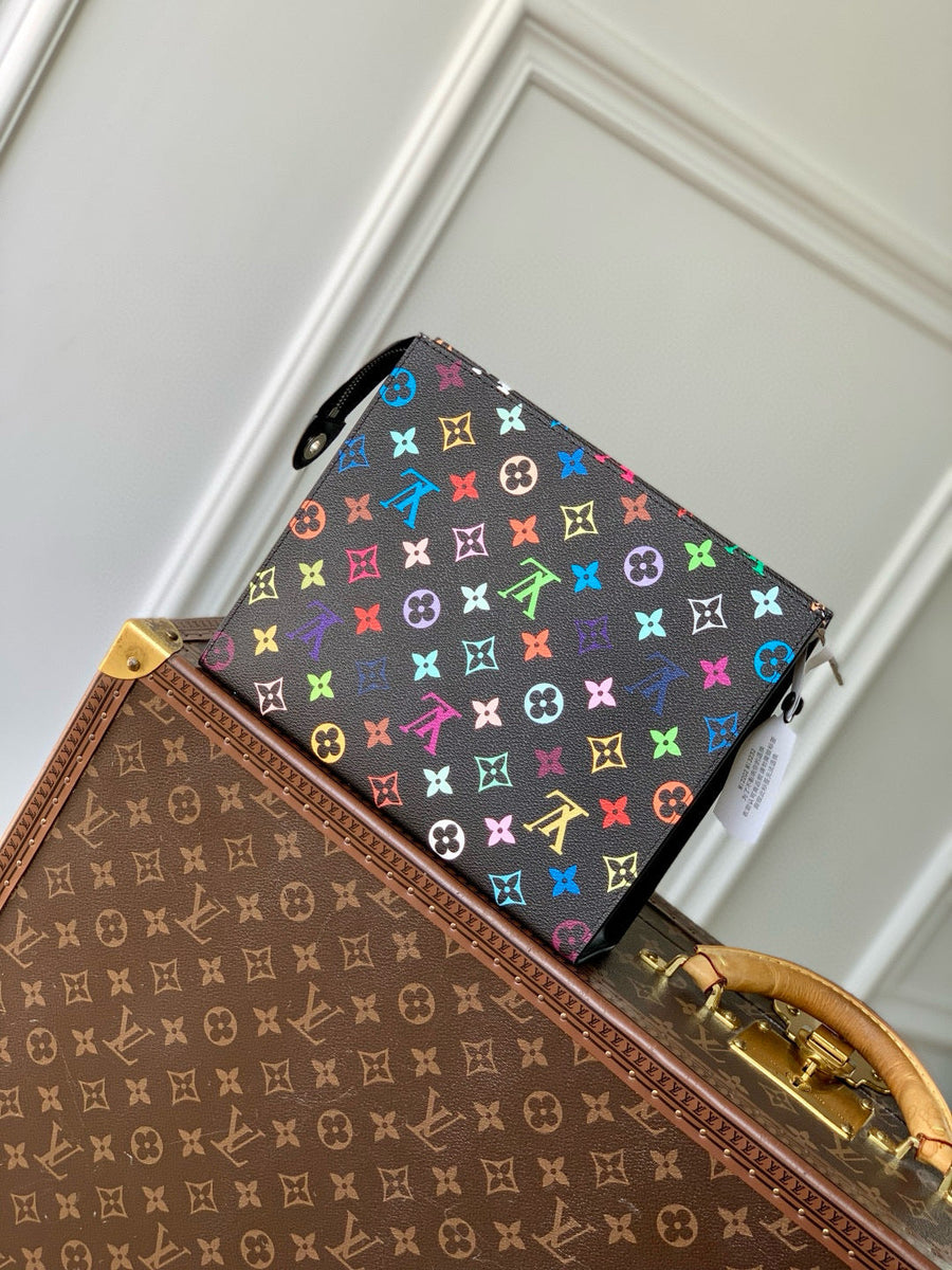 Louis Vuitton Bags- Louis Vuitton Lou x Murakami Toiletry Pouch Premium Designer Shoulder Bag