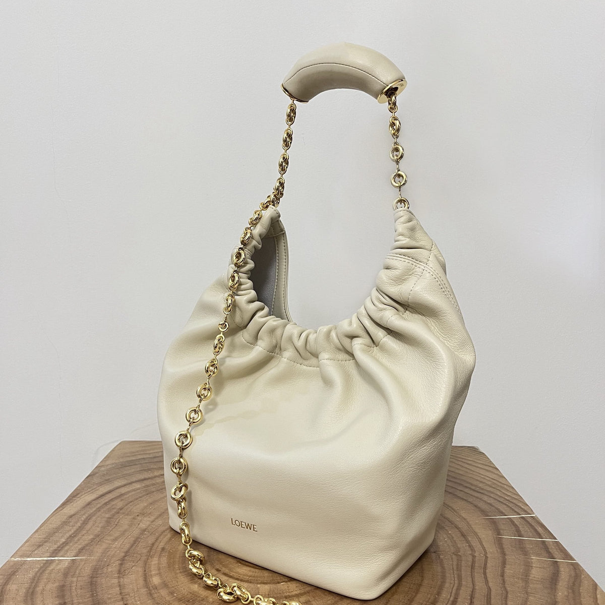 Bags- Loew Small Squeeze Bag Luxury Designer Leather Handbag