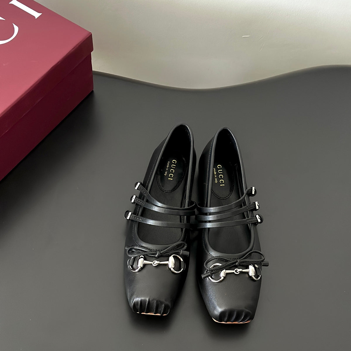 Gucci Shoes- Gucci Ballet Flats Premium Designer Casual Shoes