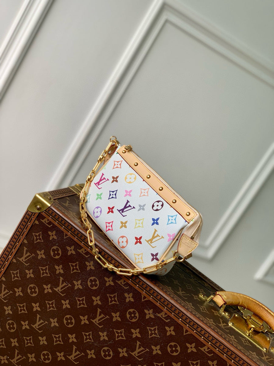 Louis Vuitton Bags- Louis Vuitton Lou x Murakami Pochette Bag Premium Designer Shoulder Bag