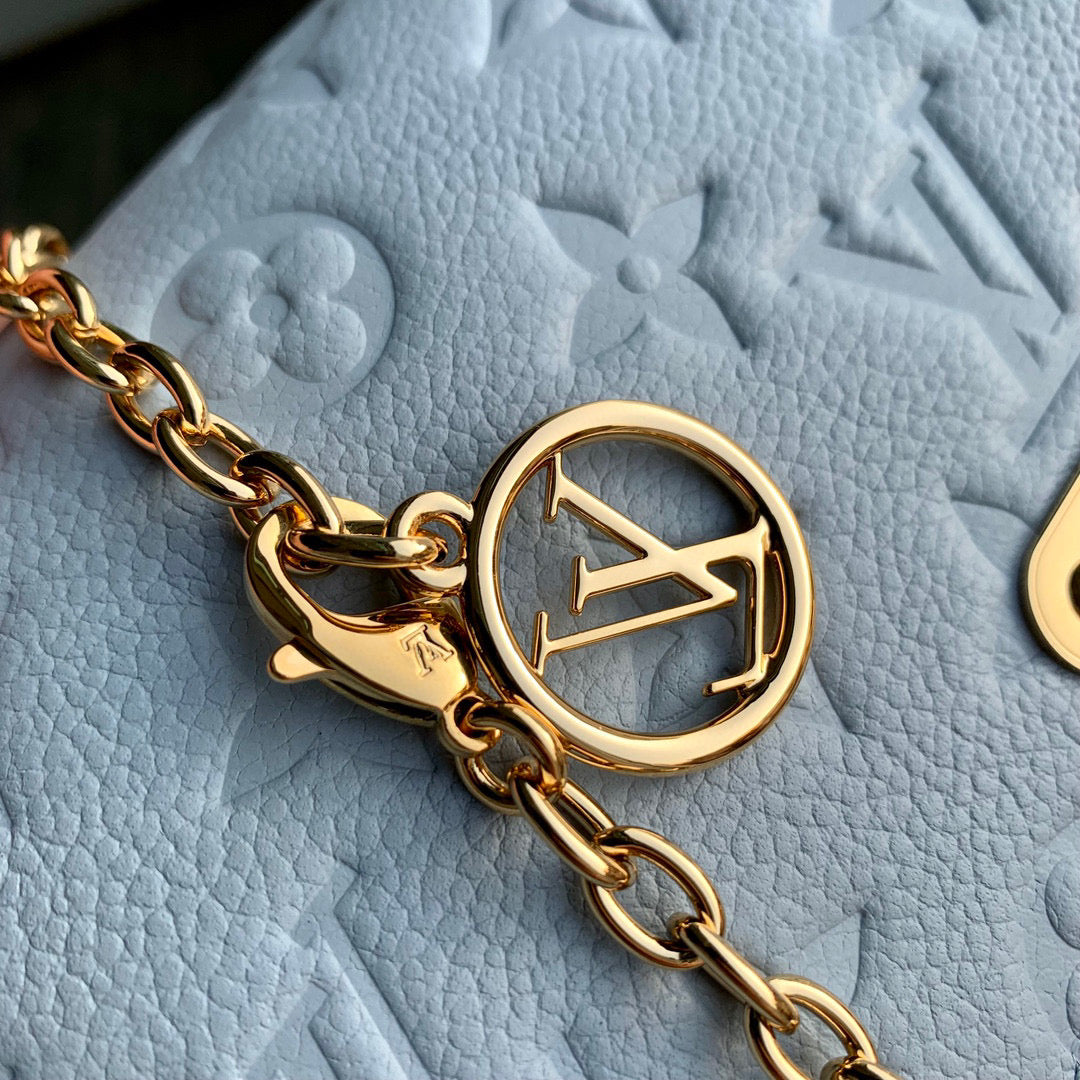 Louis Vuitton Wallets- Louis Vuitton Lou Lily Wallet On Chain Compact Luxury Card Wallet