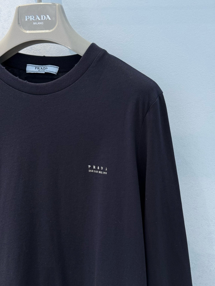 T-Shirts- Pd Long Tee Casual Everyday Designer Tee