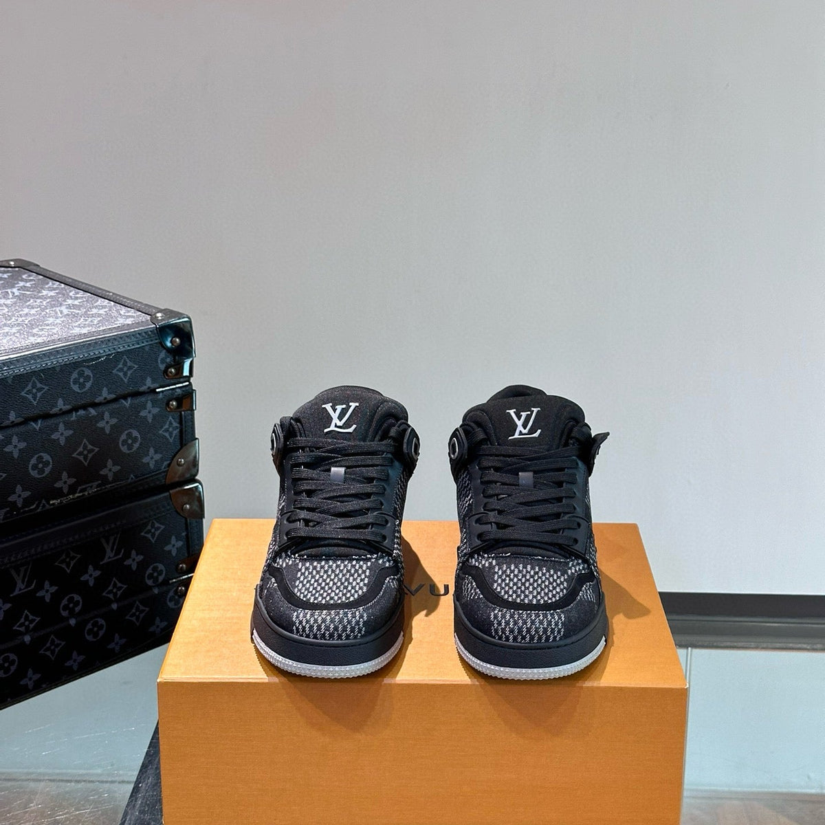 Louis Vuitton Shoes- Louis Vuitton Lou Trainers Premium Designer Casual Shoes